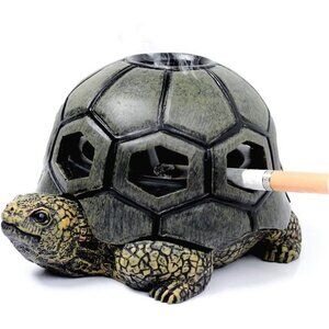 Turtle Ashtrays for Cigarettes Cute Ash Tray for Home and Outdoor